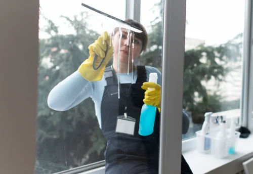 Nettoyage de vitres intérieures et extérieures à Damouzy